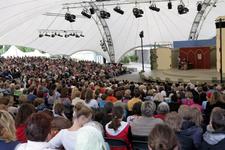 Blick ins Amphitheater Stadt Hanau